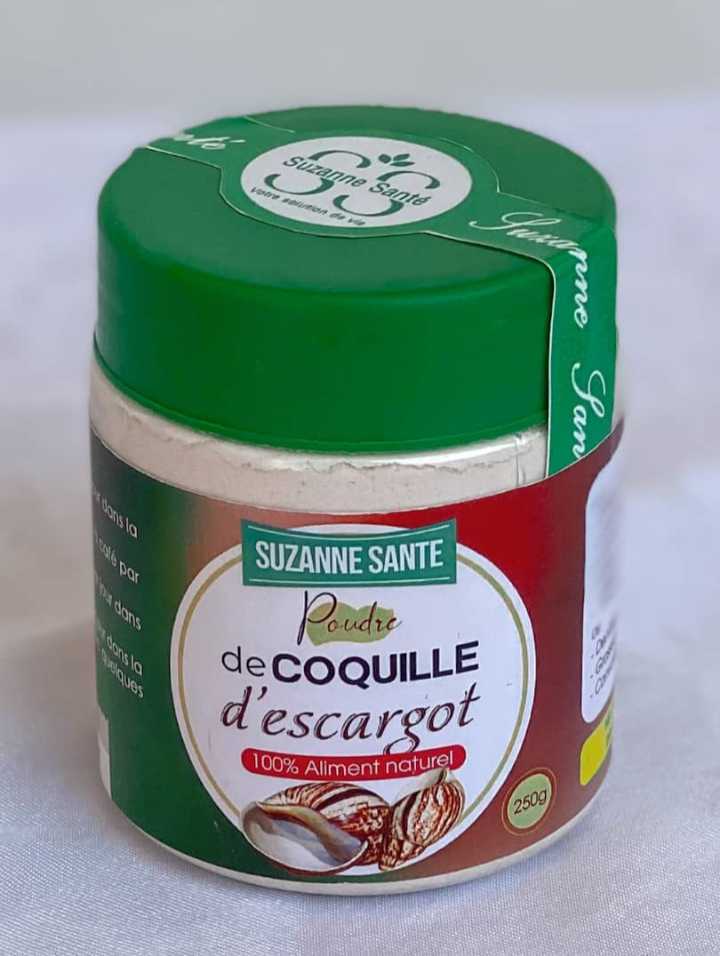 SUZANNE SANTE-POUDRE DE COQUILLE D'ESCARGOT