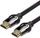 Câble HDMI/HDMI 4K Ultra HD - Supporte Ethernet/3D/Retour Audio - Cordon HDMI pour Lecteur Blu-ray/Xbox/PS3/ PS4/ TV 4K Ultra HD/Ecran- Noir