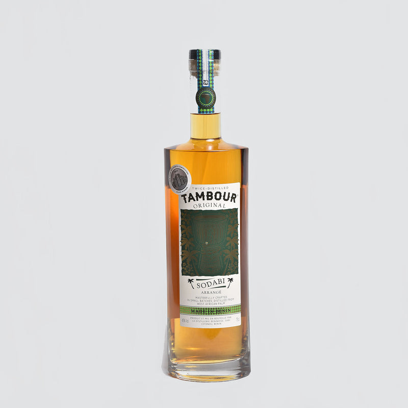 Distillerie béninoise-Sodabi arrangé Tambour 75cl