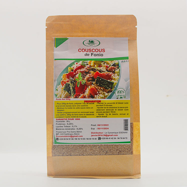 PRO-SAINS BENIN - Couscous de fonio