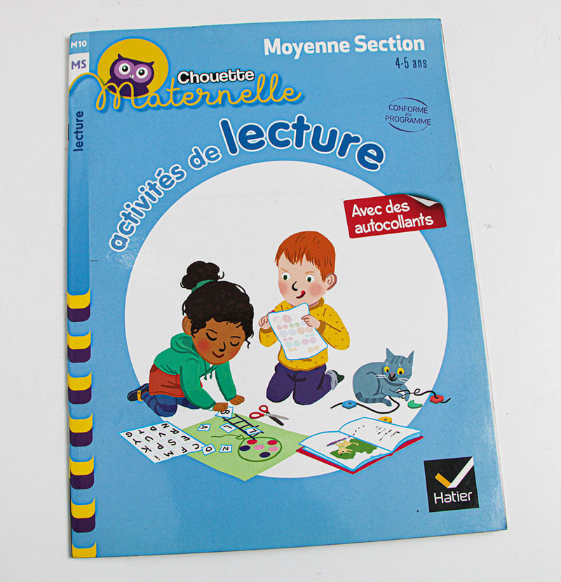 Librairie delphina : Chouette Maternelle Activités de lecture moyenne section.