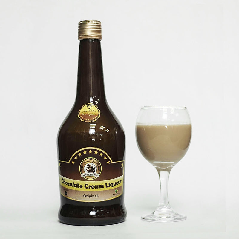 Aux Délices Des Papilles - Liqueur crème au Chocolat - 17% d'Alcool - 70Cl