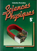 LIBRAIRIE DELPHINA-Sciences physiques classe 5ème- Collection Durandeau