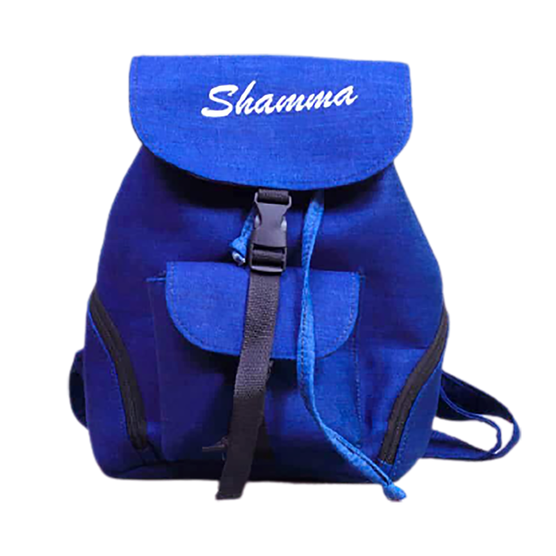 Shamma-sac à dos en jeans-grande capacité-multiusages